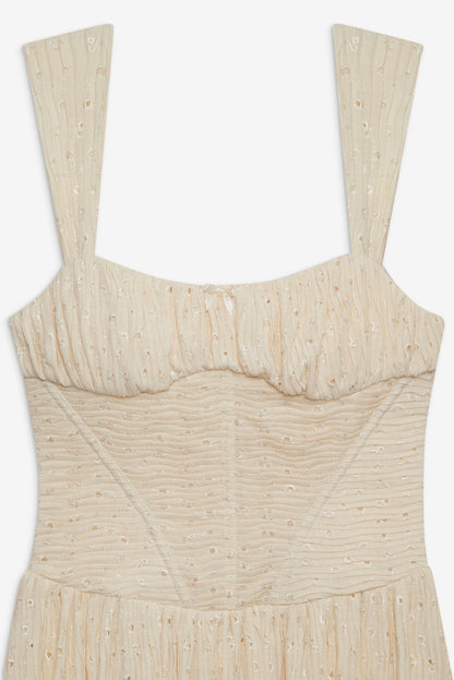 Erika Bustier Maxi Dress - Natural | For Love and Lemons