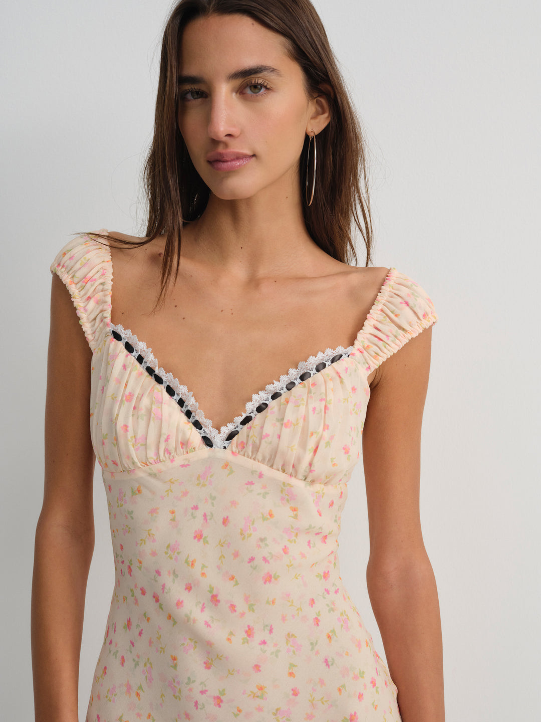 Emmaline Maxi Dress - Peach | For Love and Lemons