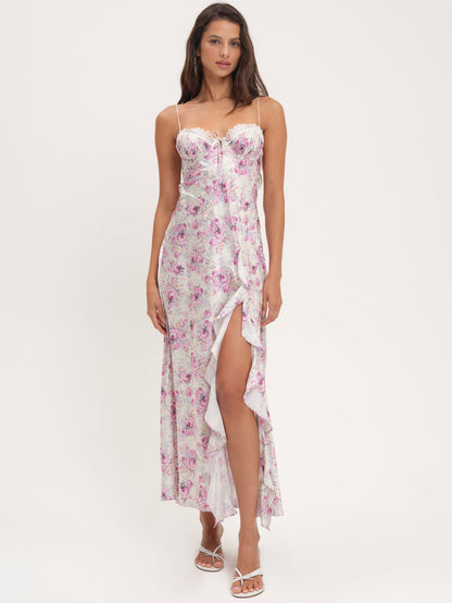 Chantelle Maxi Dress - White | For Love and Lemons