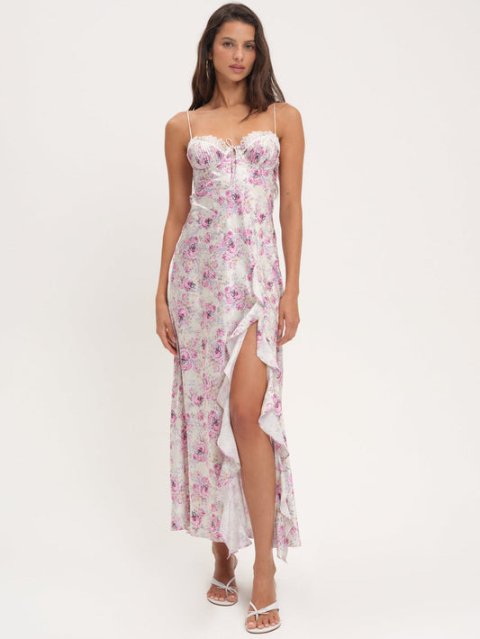 Chantelle Maxi Dress - White | For Love and Lemons