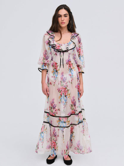 Severine Maxi Dress - Multi | For Love and Lemons