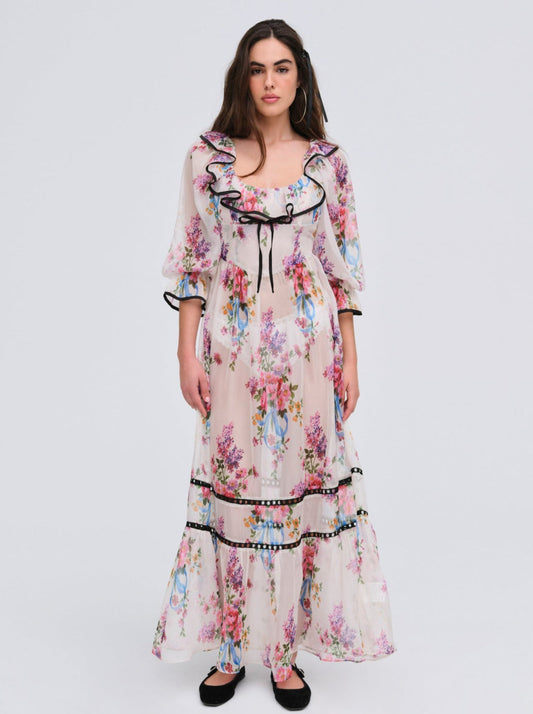 Severine Maxi Dress - Multi | For Love and Lemons