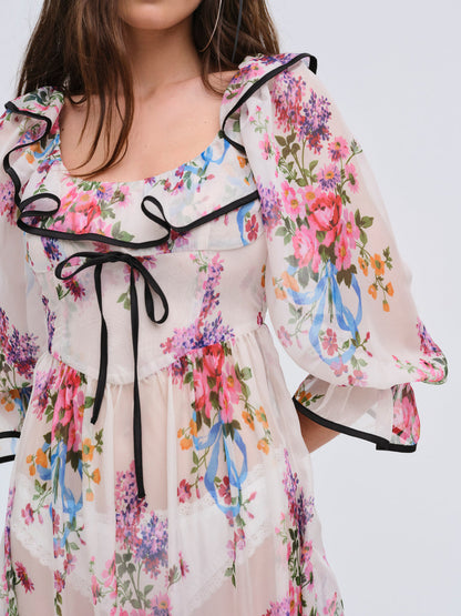 Severine Maxi Dress - Multi | For Love and Lemons